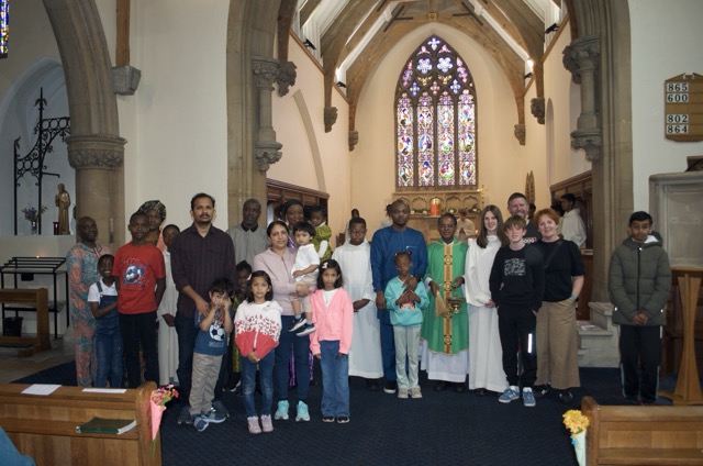 Presentation of First Communion Pupils — Our Lady & St. James, Bangor